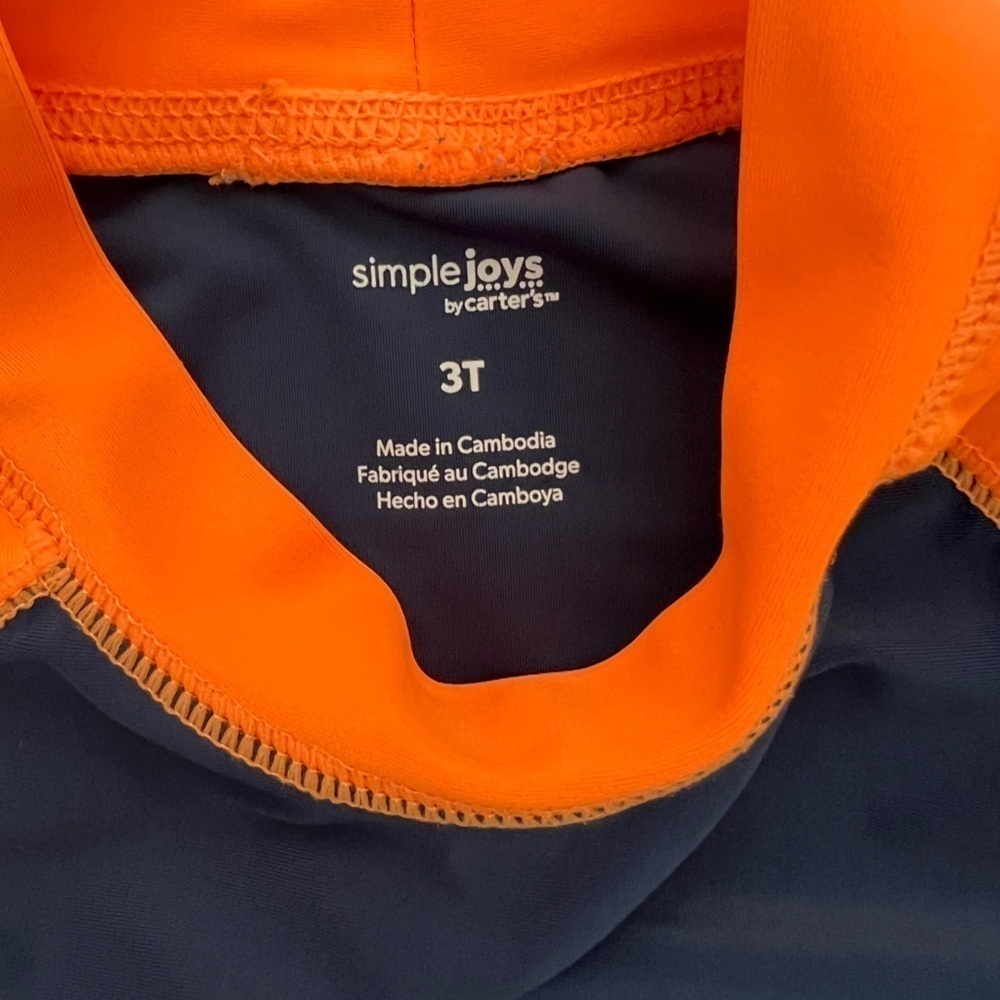 Carters 3T Rashguard Short sleeve - Picture 4 of 4